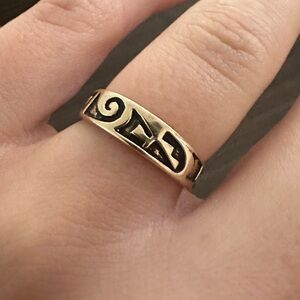 Chalmers day Hopi Ring 14K gold